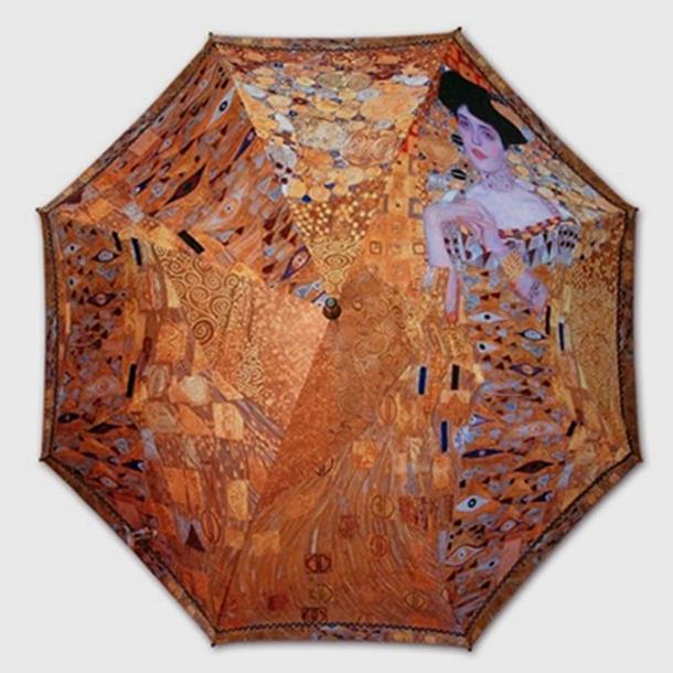 헬로우레인캣츠 명화_클림트-바우어의 초상(W) 자동우산 (33,000원)