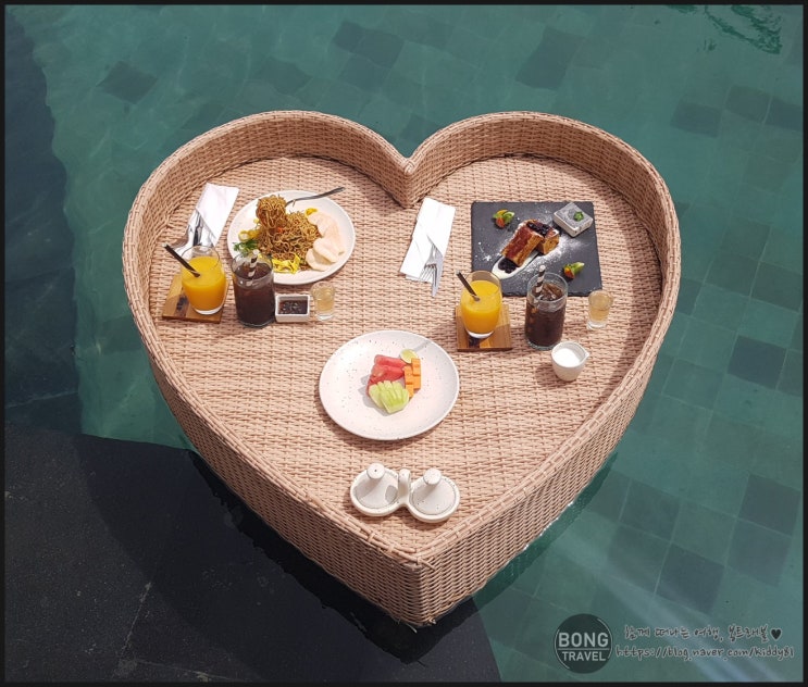  [발리/우붓] 악사리 우붓 리조트(Aksari Resort Ubud) - 인피니티 풀, 플로팅조식, 조식,애프터눈티