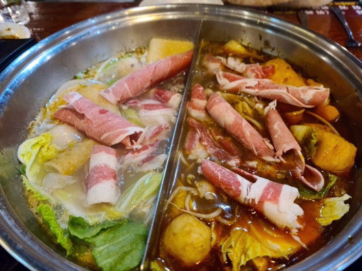  퀄리티 굿 무제한 양꼬치&훠궈맛집 올리바바 아주대맛집 다녀왔어요~~