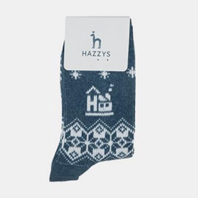  [헤지스키즈] 눈꽃 양말 HPW61UD10M_NV (8,100원)