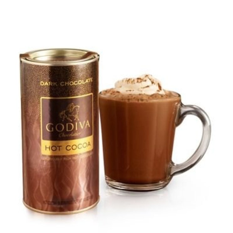 [고디바초콜렛]  GODIVA 고디바 초콜렛 Chocolatier Dark Hot Cocoa Canister 1개  강력 추천 합니다!