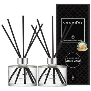  [쿠팡 리뷰]코코도르 NEW 디퓨저 200ml 2개 + 섬유스틱 10개 세트 특가 할인 중!(20%할인)