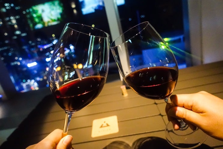 해운대 펍 신상 뷰맛집 알레어 : 루프탑바에서 와인 데이트