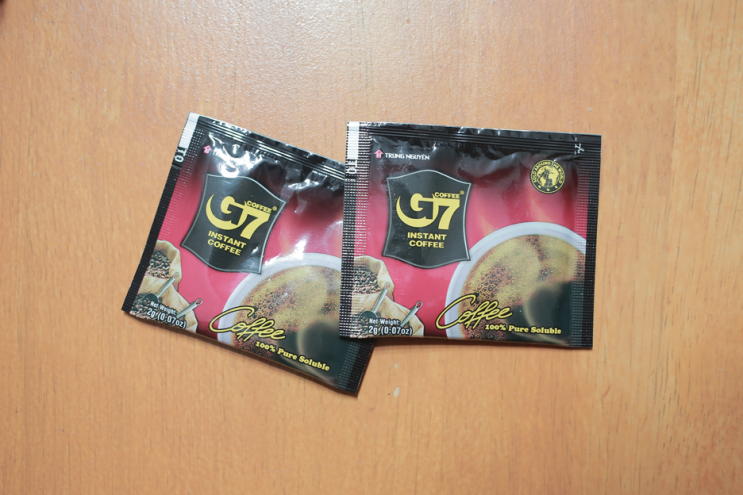  카누 대체제! 겨울에 아메리카노로 먹기 좋은 G7 커피