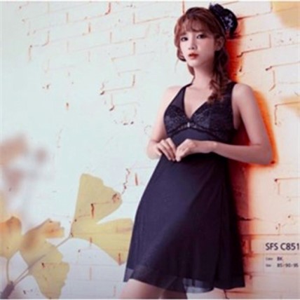  솔브 솔브 [여]로맨틱 섹시 블랙 펄 슬립 SFSC851 (SFSC851) (75,000원)