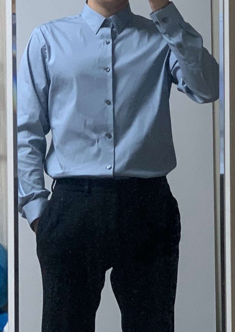 띠어리 웰스 실베인(Wealth Sylvain) 셔츠 리뷰 : 네이버 블로그