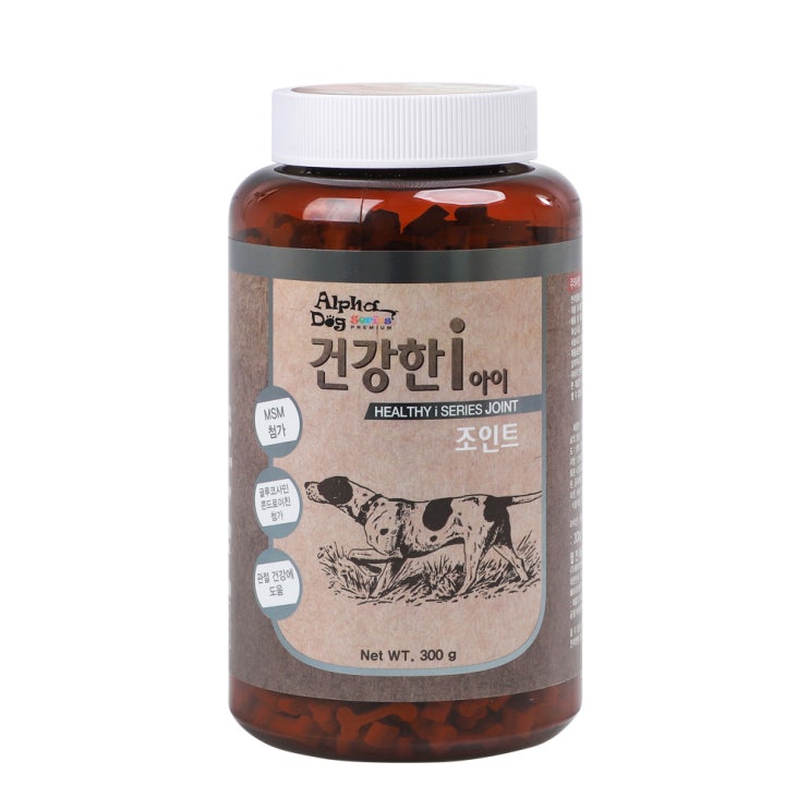  [상품정보] 알파독 건강한아이 반려견 영양제 300g 관절 1개