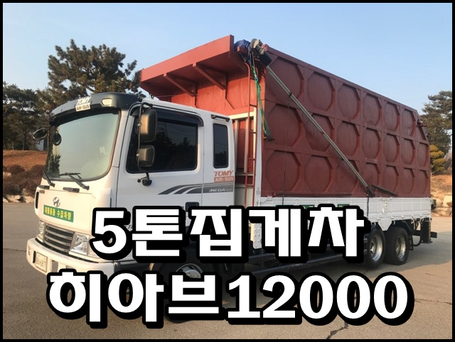  5톤집게차 중고 화물차 매매