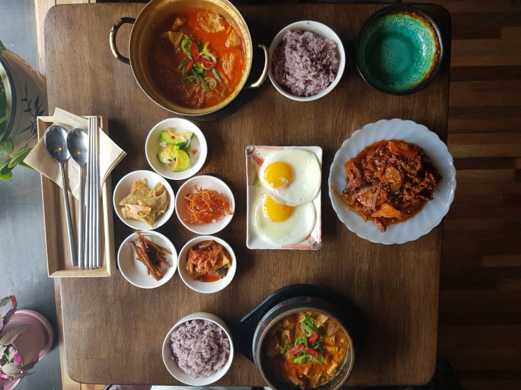  수원리 카페에서 인생 된장찌개를 만나다