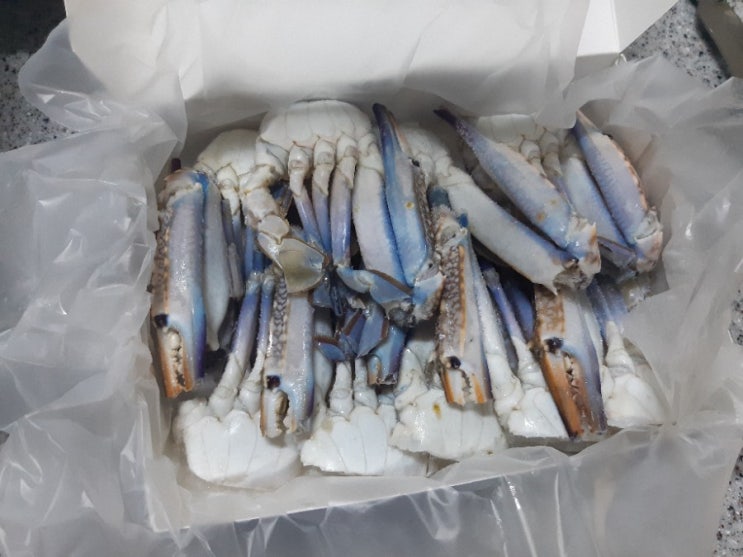  바레인 냉동 절단 꽃게 양념게장 후기