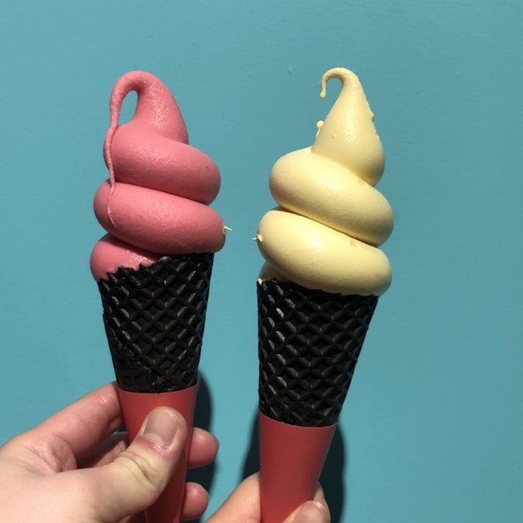 [판교] 캘리소프트 서브 - 판교 현대백화점 SNS에서 핫한 아이스크림