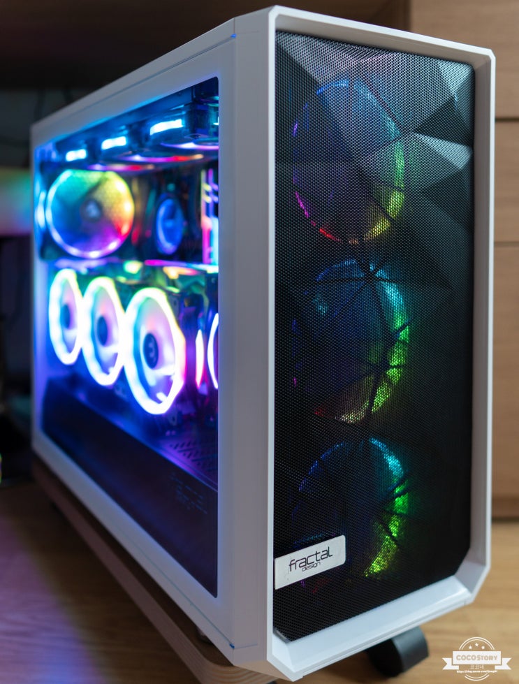  Fractal Design Meshify S2 프랙탈 디자인 메쉬파이 S2 화이트! PC 케이스 추천~