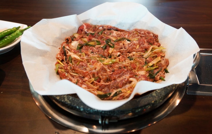  가지산흑염소, 무한리필로 즐기는 불고기로 몸보신!