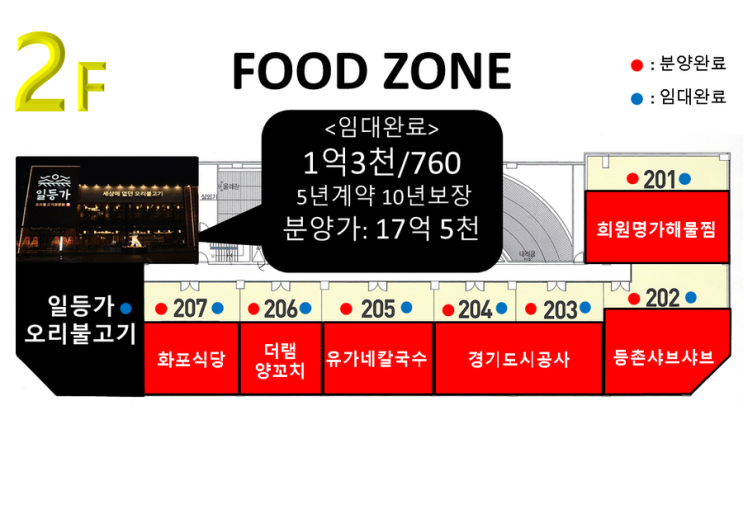  경기도 남양주 진건지구 다산퍼스트타워 일등가 오리불고기 직영점 임대계약완료! 분양가능!