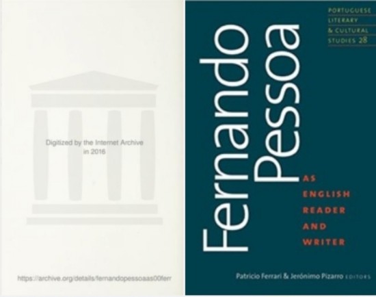  Fernando Pessoa as English reader and writer