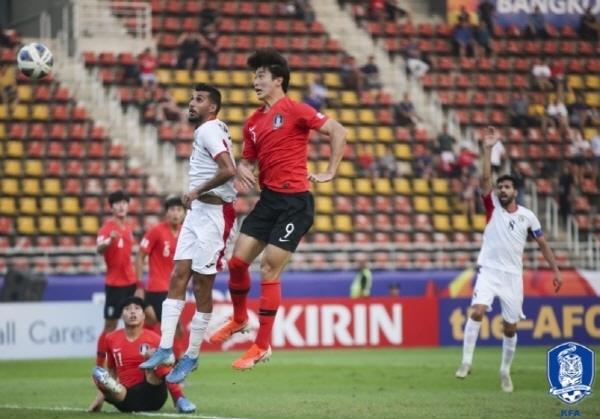 '<b>이동경 극장골</b>' 한국, 요르단 꺾고 U-23 챔피언십 4강행