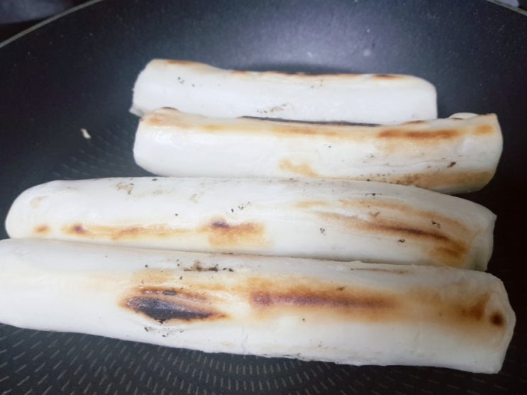  가래떡구이