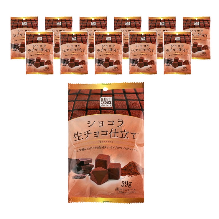 [생초콜릿]  베스트초이스 타카오카 쇼콜라 생 초콜릿 39g 12개입  강력 추천 합니다!