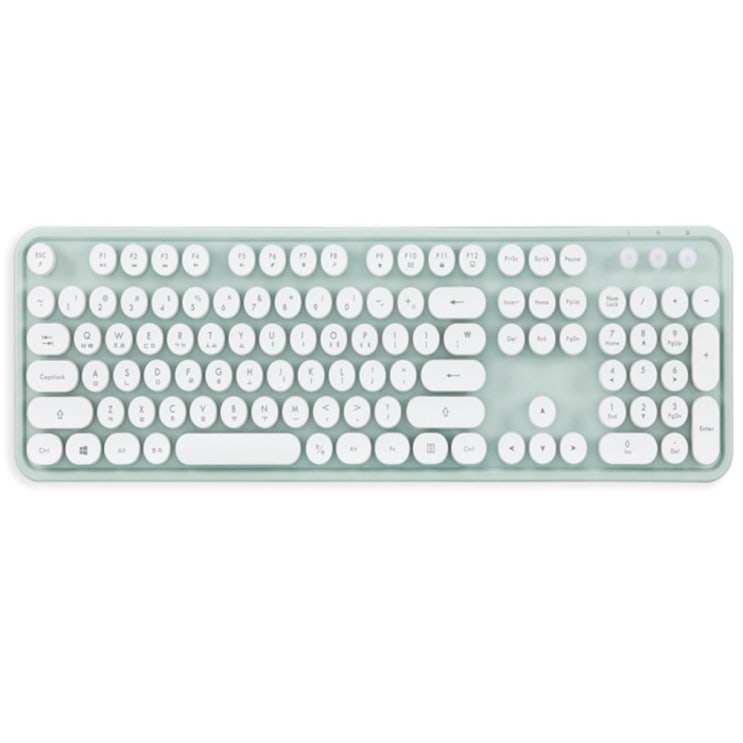 [레트로] 엑토 레트로 무선 키보드 KBD48 Mint !!