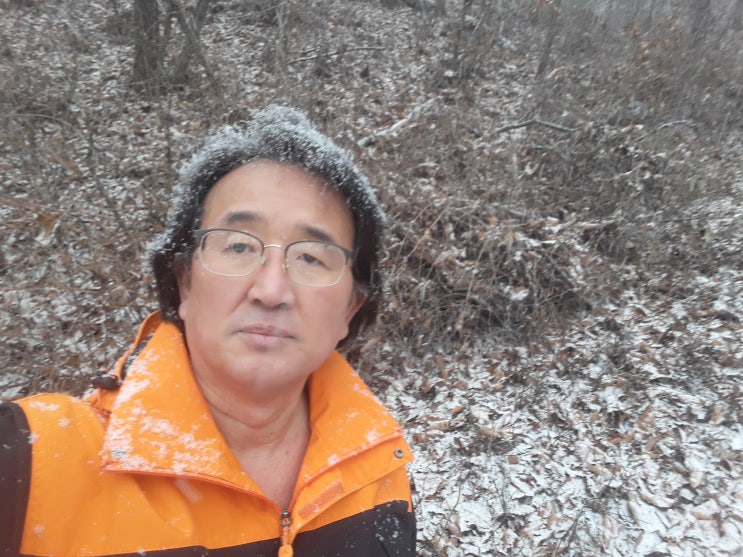 함박눈 내리는 부용산