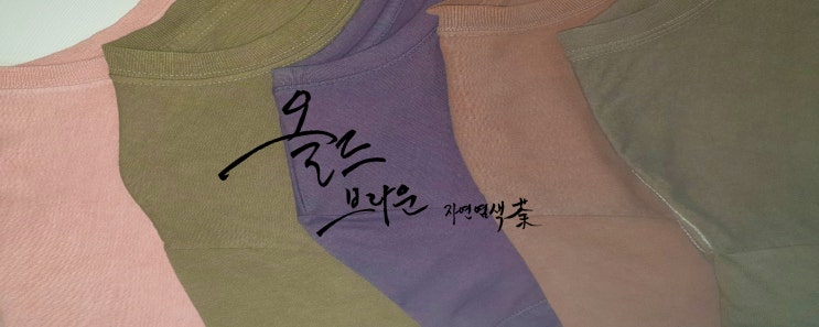  111. 드럼세탁기로 간편하게 천연염색하기