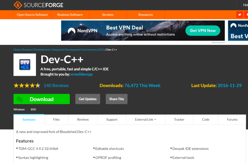 Dev-C++ 다운로드 방법, 무료 C언어 프로그램 다운 : 네이버 블로그