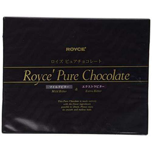 [로이스초콜렛]  Royce Pure Chocolate  Mild Bitter and Extra Bitter Flavor  The Most Famou 1  강력 추천 합니다!