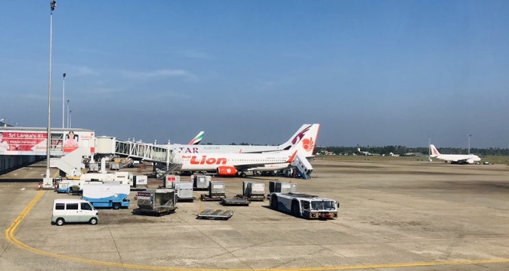  12. 타이라이온항공 SL230 DMK-CMB B737-800 탑승기  (태국 세븐일레븐에서 항공권 결제하는 방법, 스리랑카 콜롬보 공항 환전, 유심)