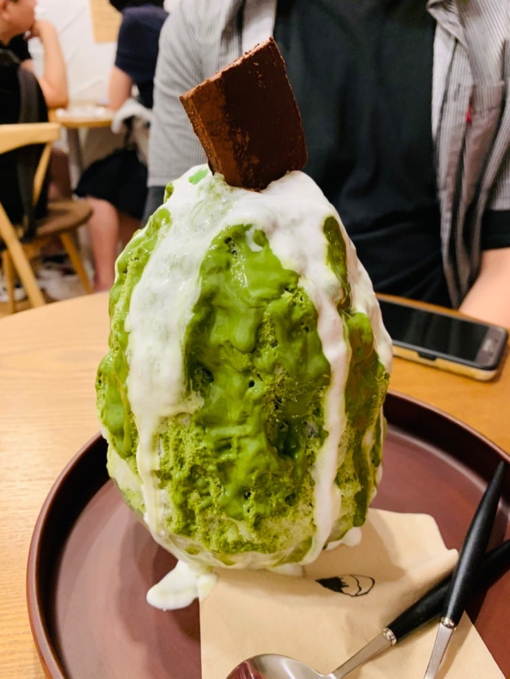[샤로수길 맛집] ' 도쿄빙수 ' / 데이트코스 /이한치한/ 디져트맛집/ 서울대입구역 디져트/ 녹차빙수/ 너무 달지 않은 빙수 [리뷰]