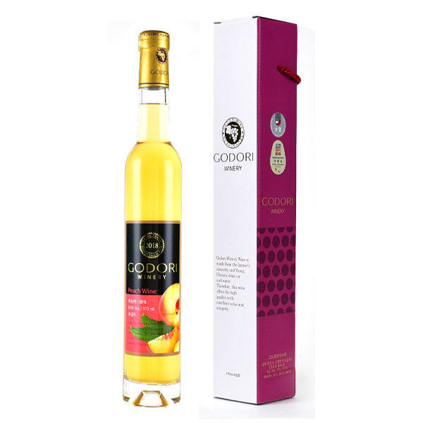 오늘의 할인추천!! 고도리 복숭아와인 375ml 도수65 단품  리뷰 정보