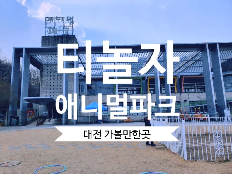  [대전가볼만한곳] #티놀자애니멀파크 대전 아이와 가볼만한곳
