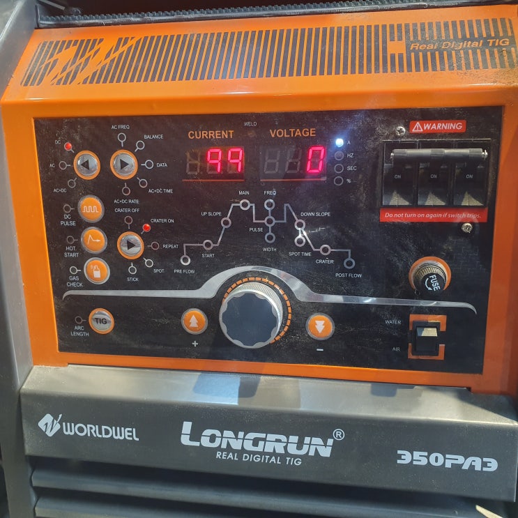  쉽게 따라하는 AC/DC 티그 알곤용접기 셋팅 방법 및 기능 소개