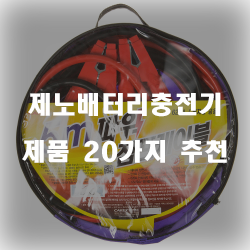  제노배터리충전기로 충전해보세요~