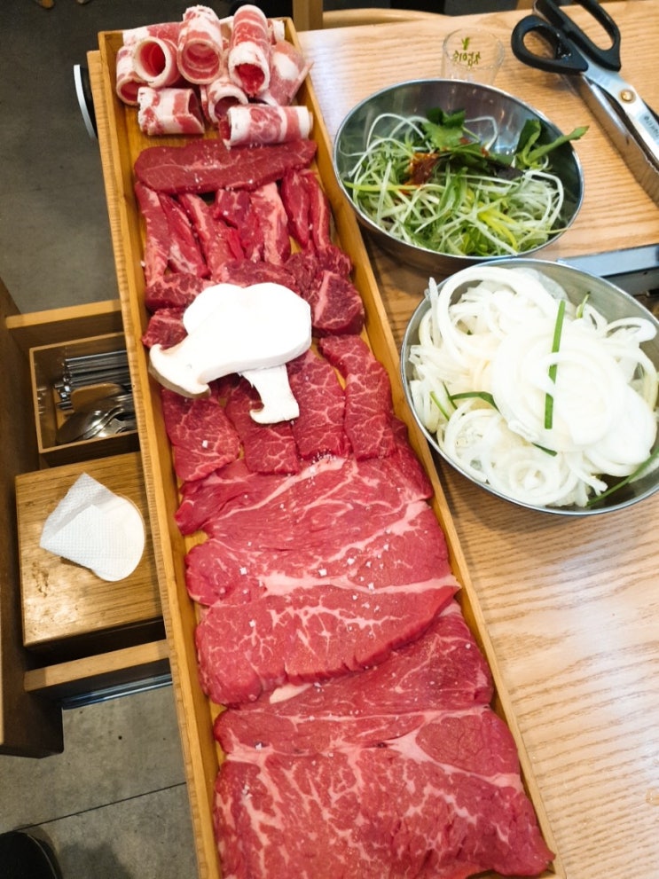 [장한평역] 맛집  - 저렴하고 신선한 소고기가  생각날땐 일번지정육식당