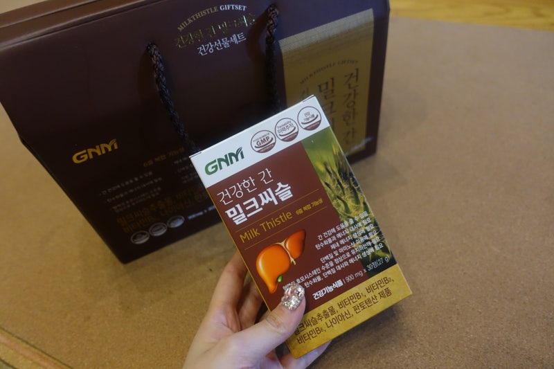 설선물추천 | GNM자연의품격 조정석 밀크씨슬로 정했어요