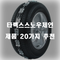  추천하는 타렉스스노우체인 제품