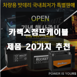  방전된 자동차를 위한 카렉스점프케이블 제품 모음