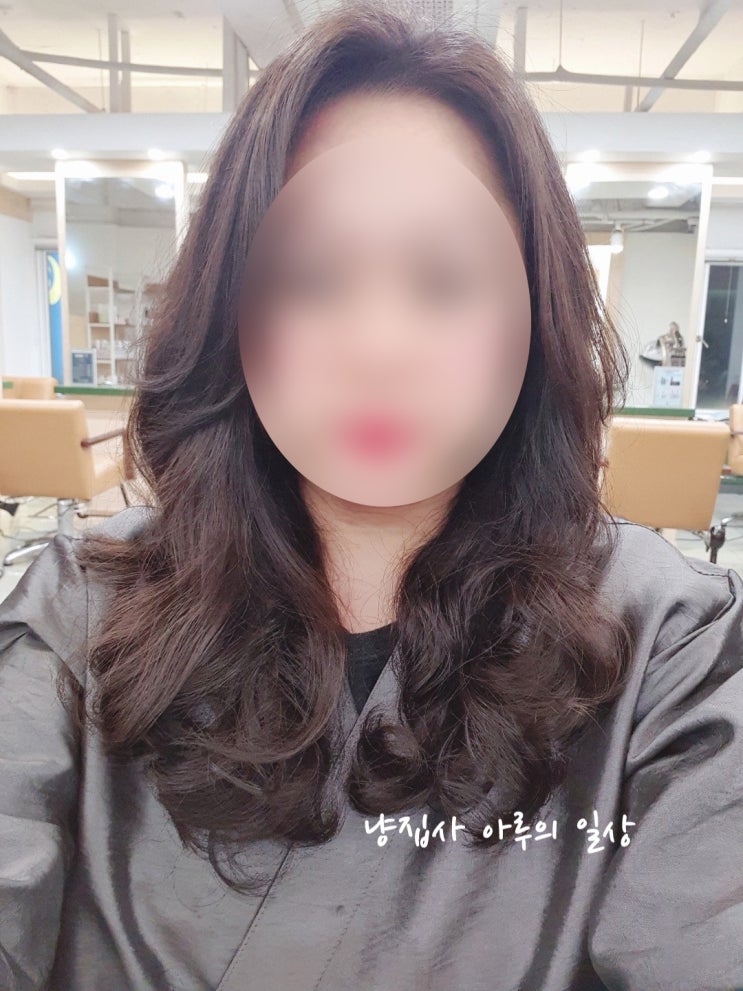  부천중동미용실 살롱드문에서 레이어드컷&열펌 했어요!