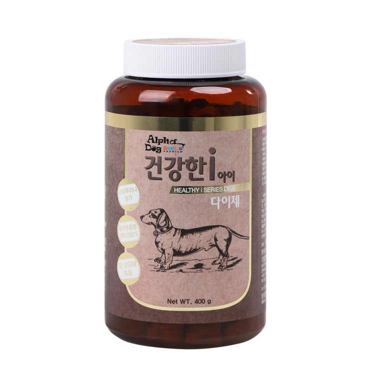  [상품정보] 알파독 건강한아이 반려견 영양제 400g 장 1개