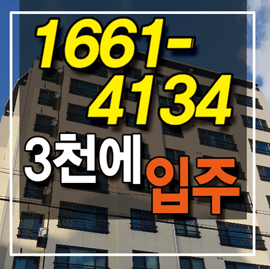  삼화 다온팰리스 3천만원으로 제주시 아파트를 바로 입주한대요!