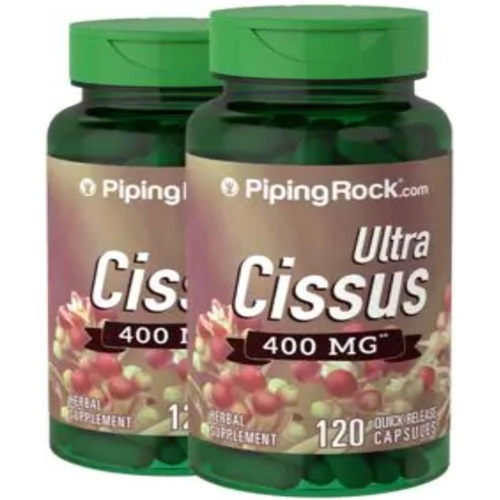  최저가확인  Piping Rock 미국직배송 피핑락 시서스 400mg 120캡슐 정품 2병 