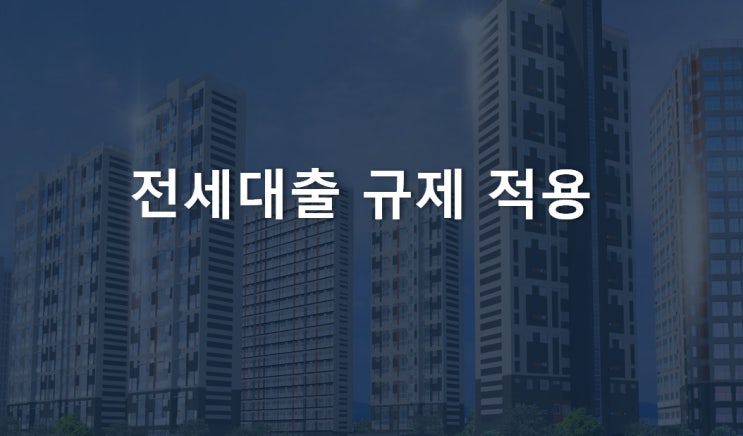  전세대출 규제 적용, 반전세 우회대출?