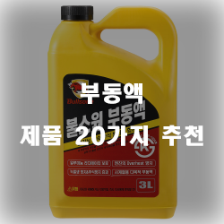  엔진을 시원하게~ 다양한 부동액 제품들 추천모음