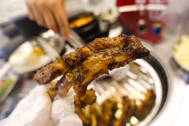 남천동 맛집 신상 고기집 왕코등갈비 껍데기도 짱맛