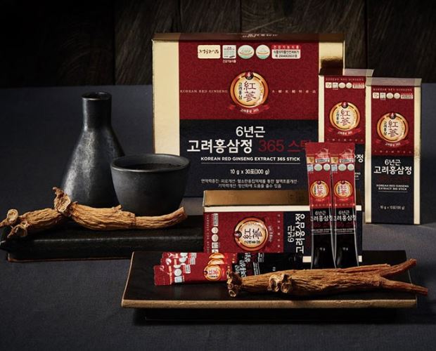  남자친구 부모님 설선물 추천 - 정원삼 6년근 고려홍삼정 365 스틱