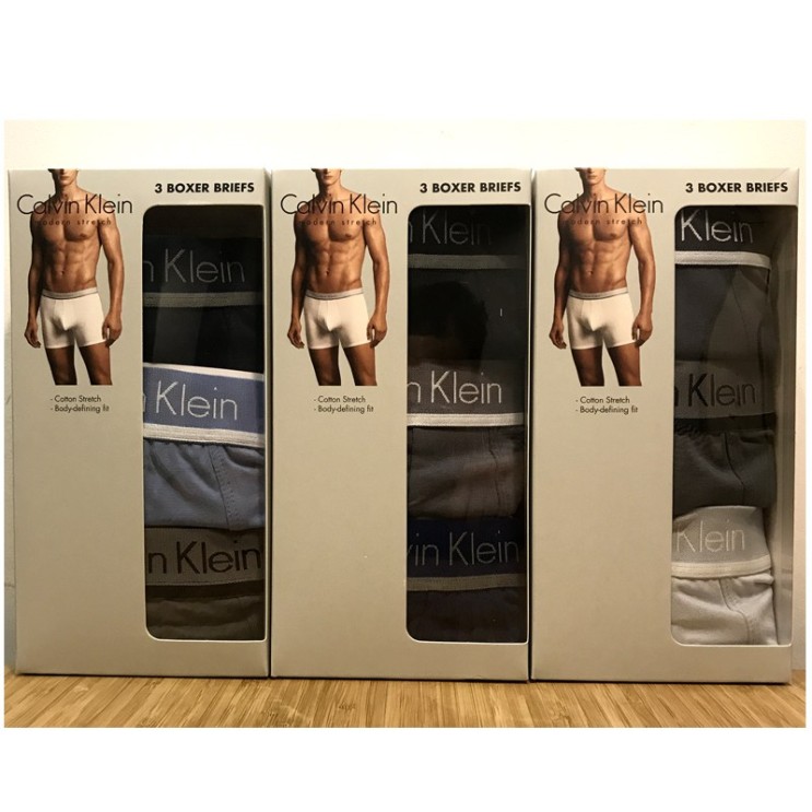 [남자속옷]  CK 캘빈 클라인 드로즈 남성팬티 속옷 3매 정품  강력 추천 합니다!