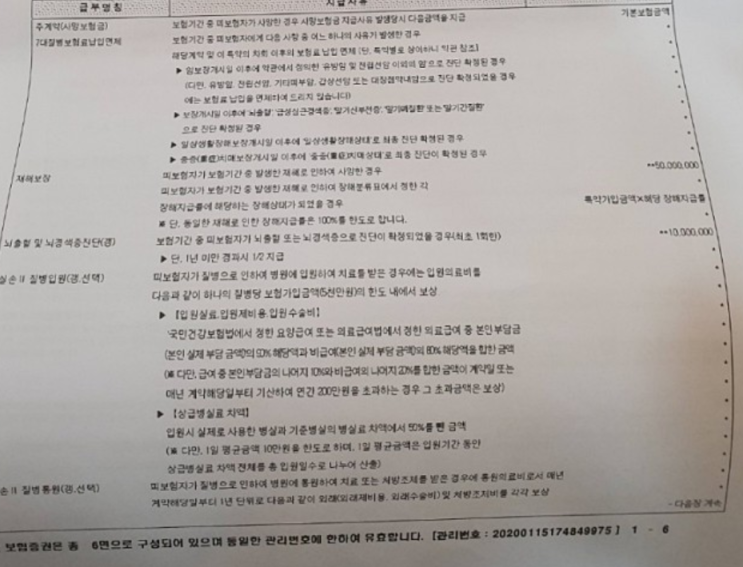  보험 문의 - 한화생명 H플러스 변액통합종신보험