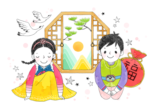  까치까치 설날은 어저께구요~ 우리우리 설날은 이번주입니다!!