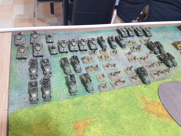  Flames of War 배틀리포트 - 미군 기계화보병 vs 독일 21기갑, 타이거