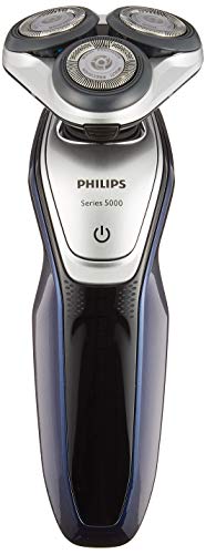 [필립스면도기]  예상수령일 26일 이내 Philips 필립스 필립스 5000 시리즈 남성 전기 면도기 27 개의 잎 회전 목욕 면도 블루 상세 설명 참  강력 추천 합니다!